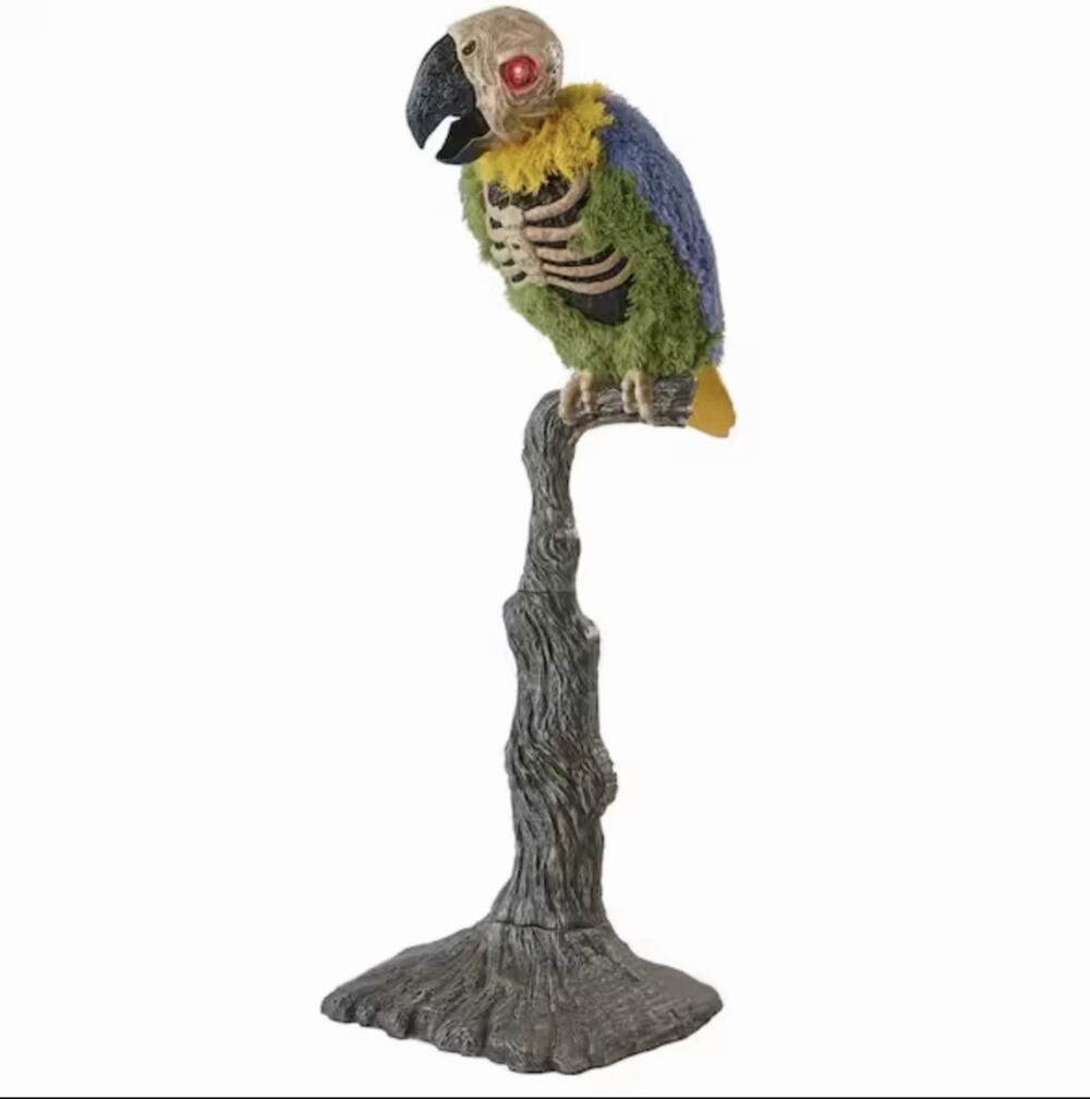 5FT Dead Water Animated LED Rotwing Parrot Animatronic Home Depot 2026 SHIPS NOW